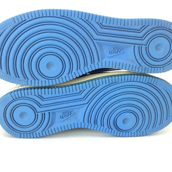 Nike Air Force 1 Low University Blue White Sz 8 - Picture 4 of 6